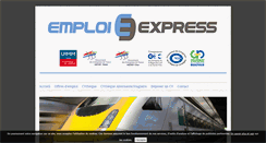 Desktop Screenshot of emploi-express60.fr