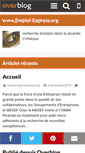 Mobile Screenshot of emploi-express60.fr